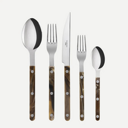 Sabre Bistrot 5-Piece Flatware Set Bought two place settings for my husband and I, seemed a little pricey but the quality is really good 