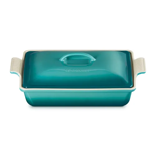 Le Creuset Heritage Stoneware Covered Baker, 4 qt.