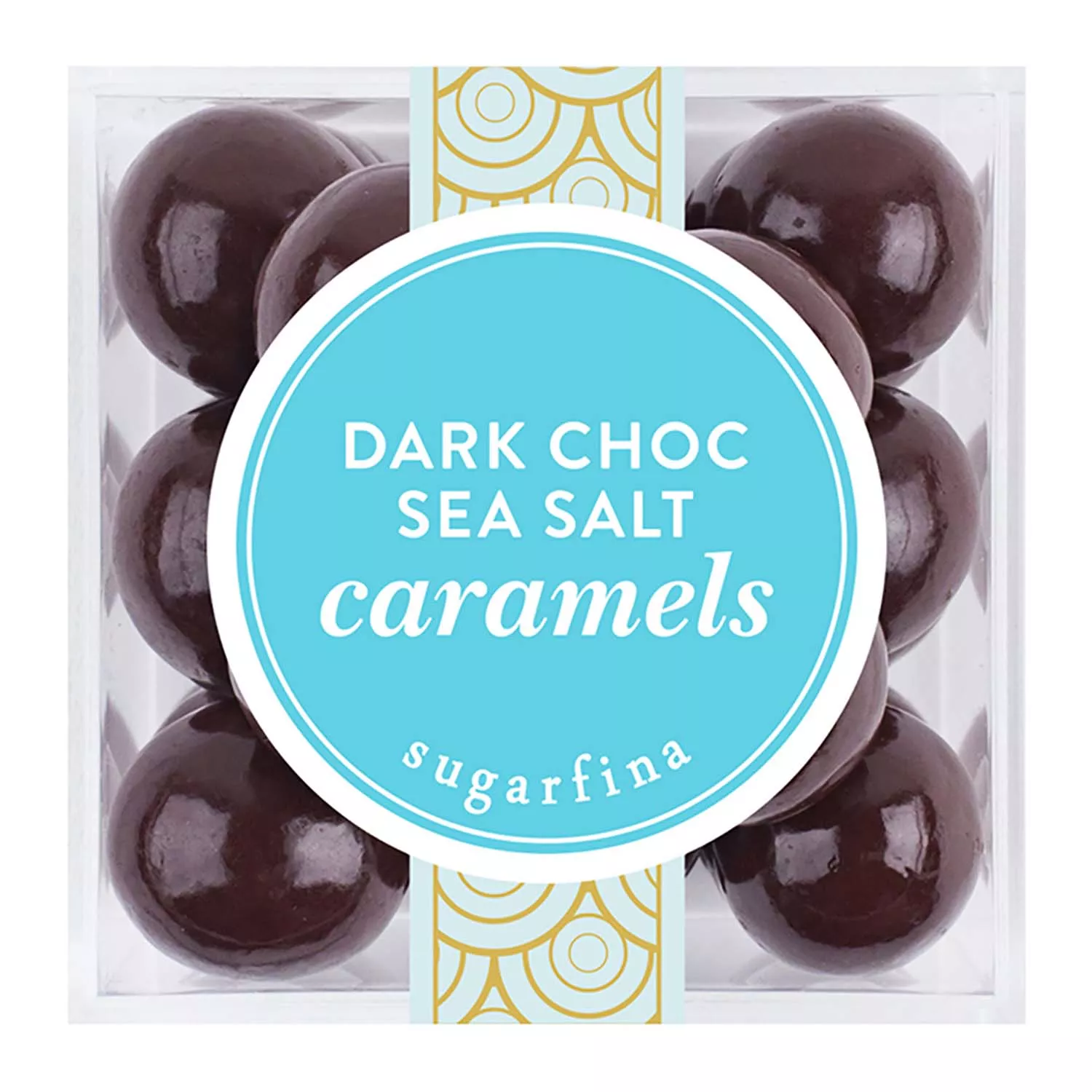 Sugarfina Dark Chocolate Sea Salt Caramels, 4.32 oz.