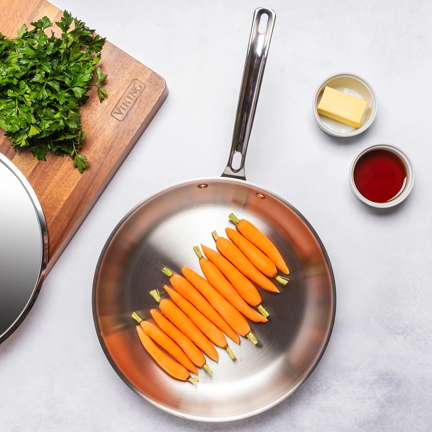 Viking Black & Stainless Steel 12-Piece Cookware Set