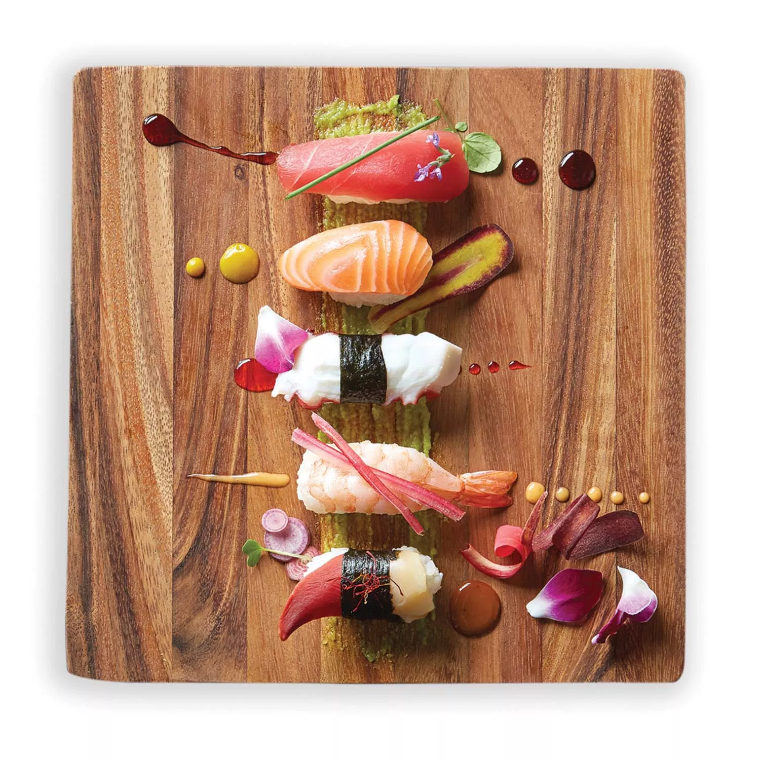 Fox Run Acacia Sushi Platter