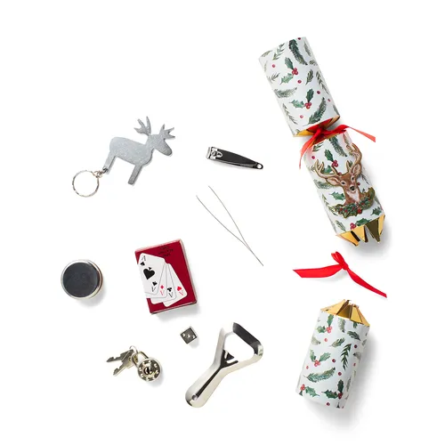 Sur la table Reindeer Crackers, Set of 8