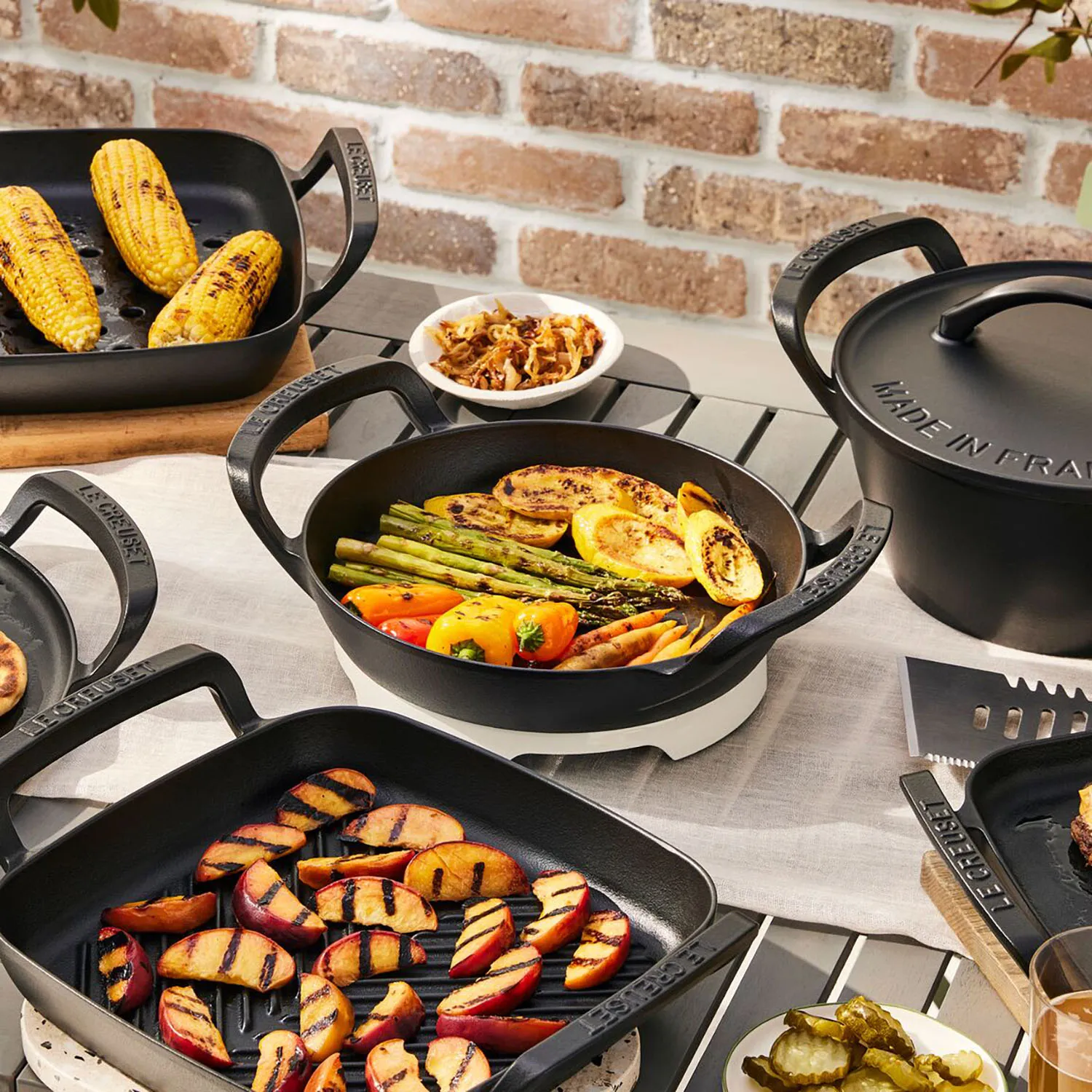 Le Creuset Alpine Outdoor Dutch Square Grill Pan, 10.25"