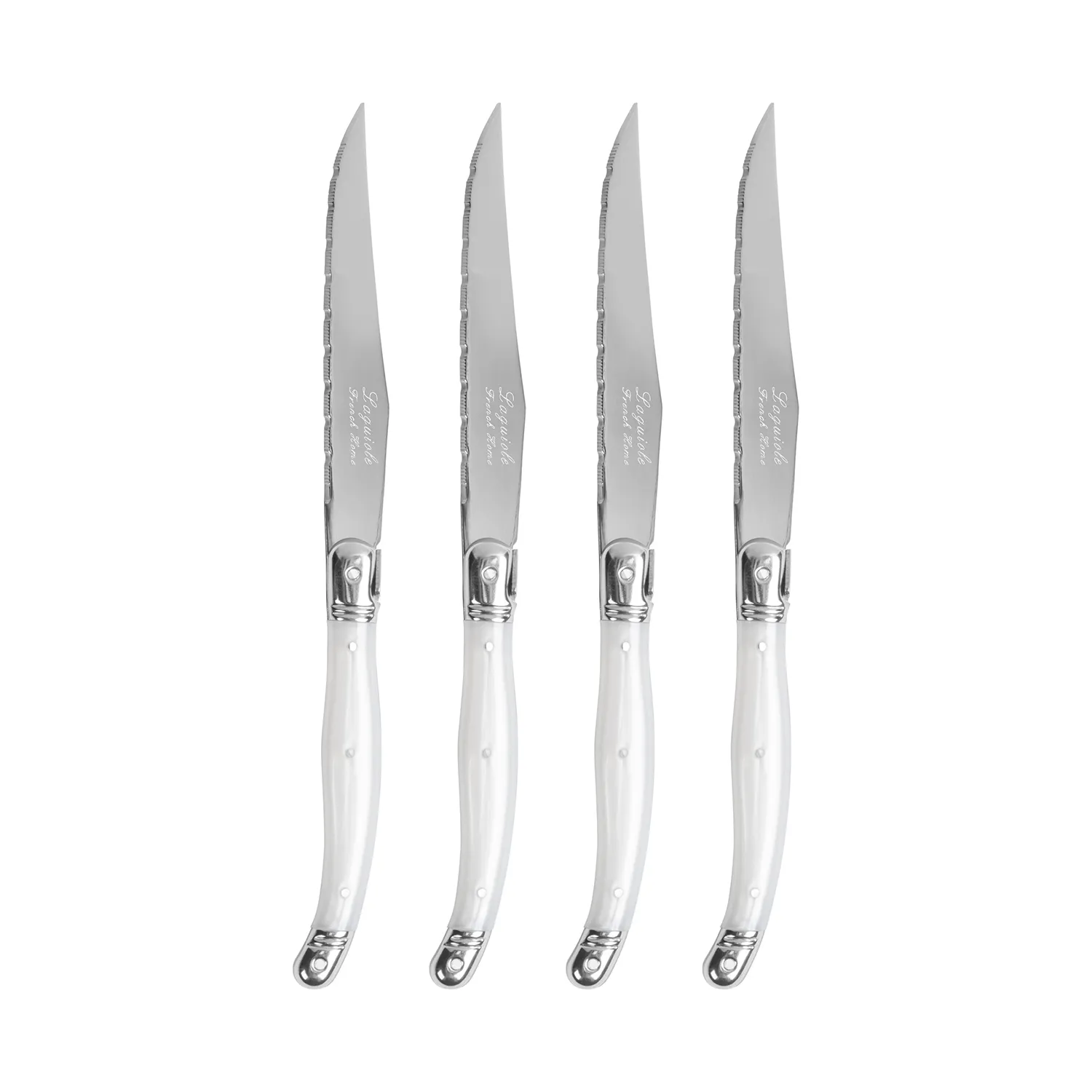 French Home Laguiole Steak Knives, Set of 4