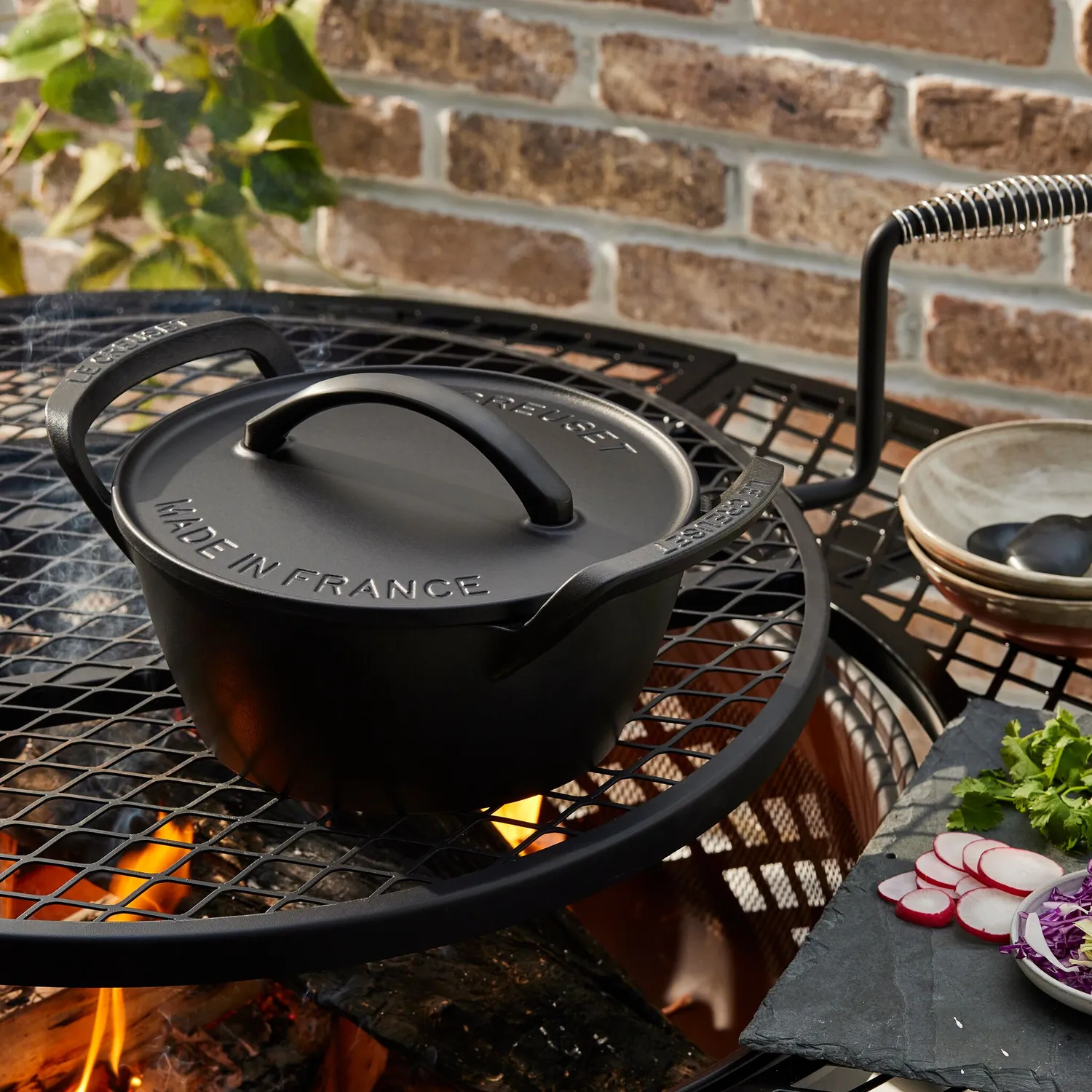 Le Creuset Alpine Outdoor Dutch Oven, 4.25 qt.