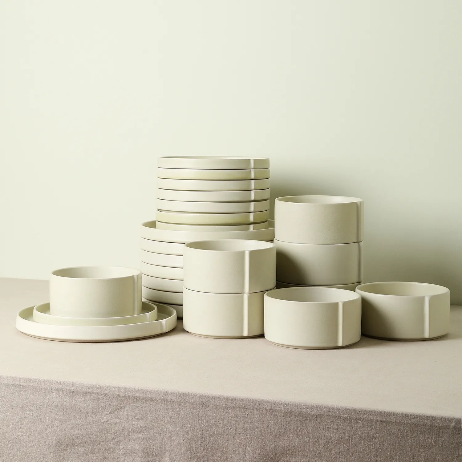 Stone Lain Bao Stoneware 12-Piece Dinnerware Set
