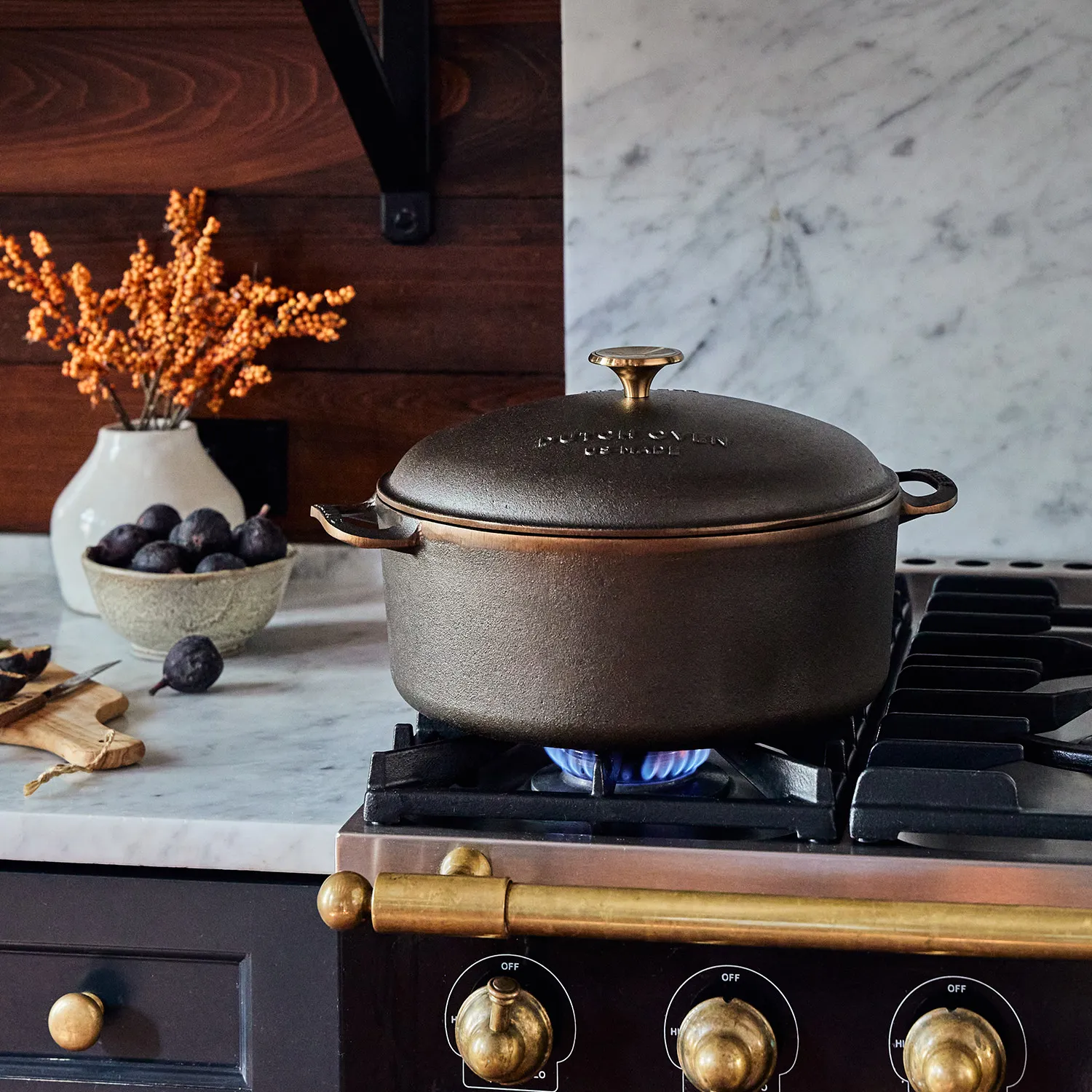 Smithey Polished Cast Iron Dutch Oven