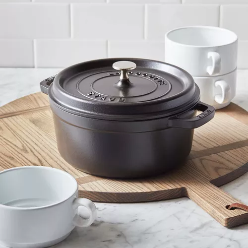 Staub Round Dutch Oven, 4 qt.