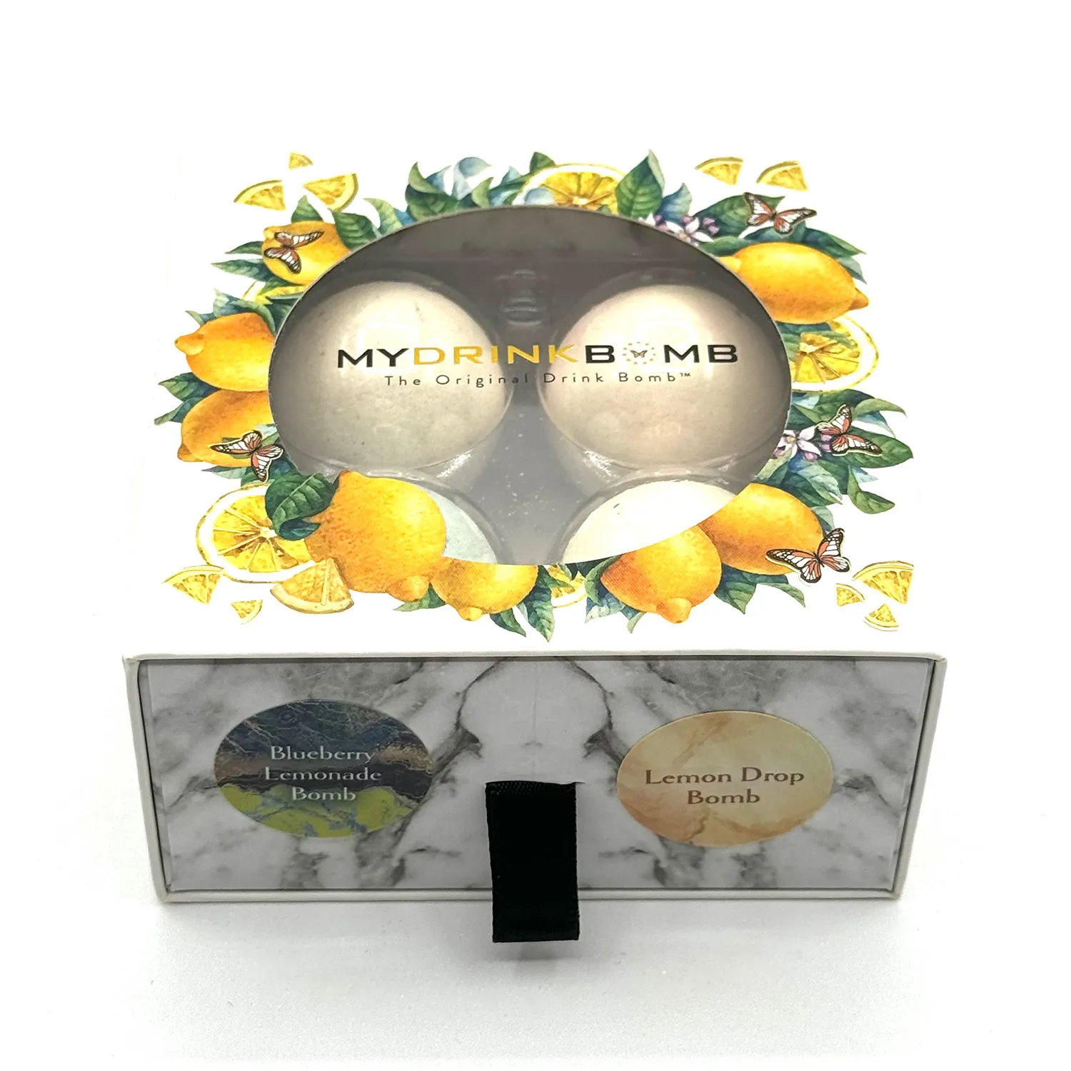My Drink Bomb Limited Edition Lemon Box, Set of 4
