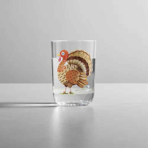 Sur La Table Thanksgiving Kids Turkey Acrylic Tumbler