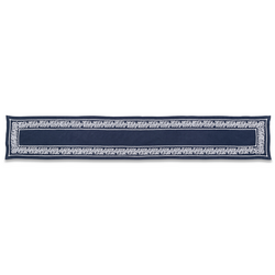 Henry Handwork Jardin Embroidered Linen Runner