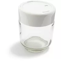 Euro Cuisine Set of 8 Glass Jars for Yogurt Maker