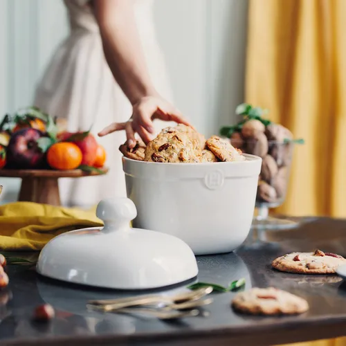 Emile Henry Cookie Jar, 9 in. 