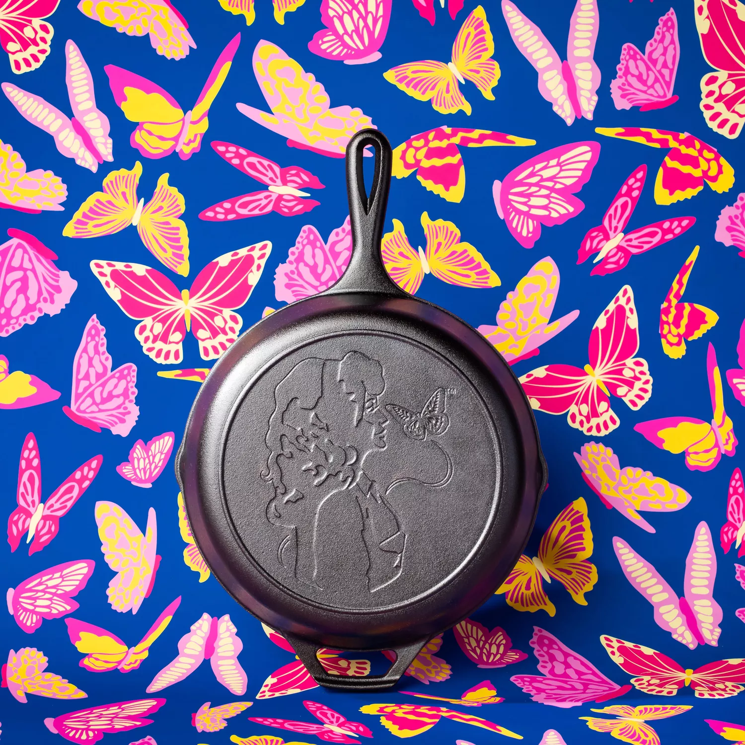 Lodge Dolly Parton Cast Iron Skillet, 10.25"