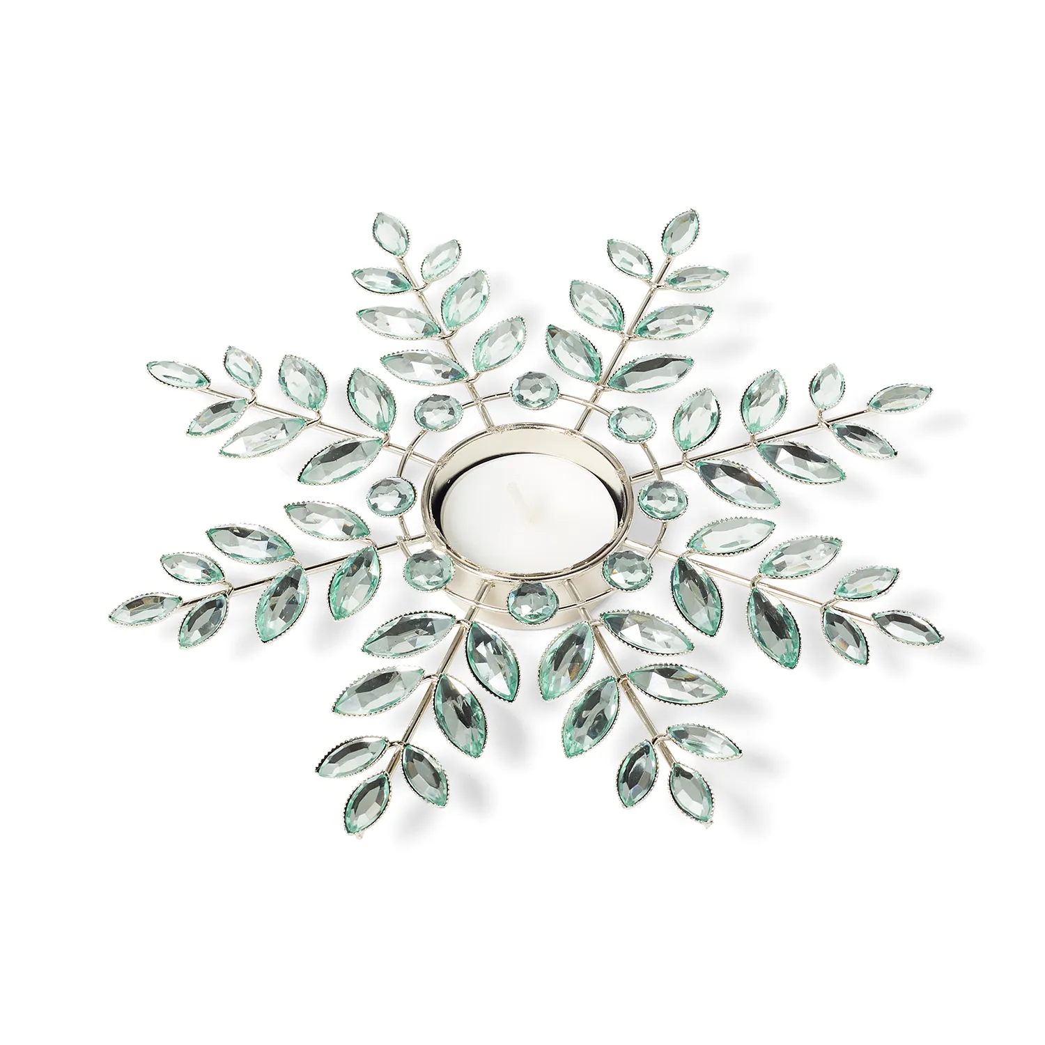 Sur La Table Snowflake Tea Light Holder