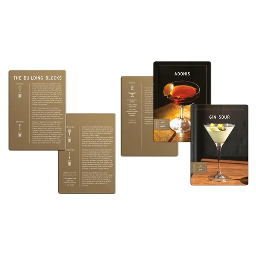 The Essential Cocktail Deck: 50 Cards for Mixing Drinks