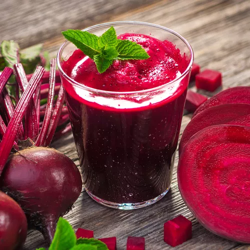 Beet, Strawberry, Cranberry Smoothie