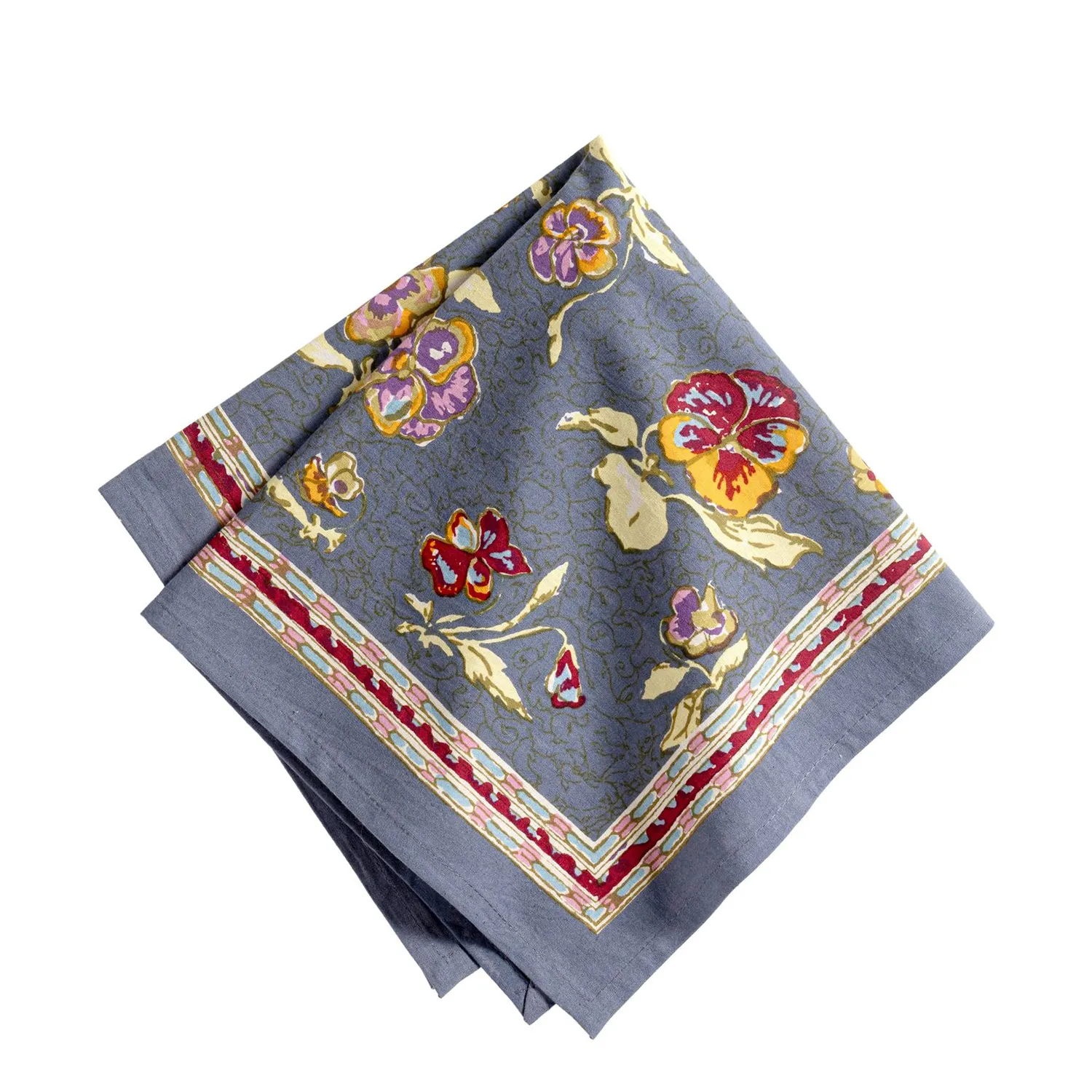 Couleur Nature Pansy Napkins, Set of 6