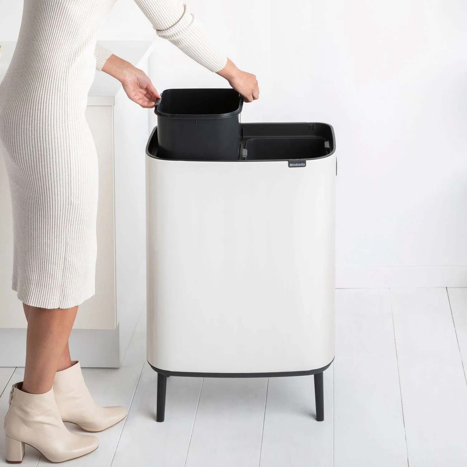 Brabantia Bo Touch Top Hi Can, 2 x 30 L