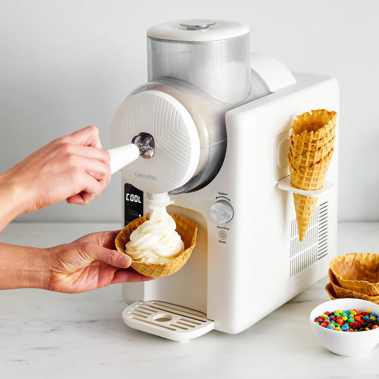 GreenPan Frost Ice Cream & Frozen Drink Maker 