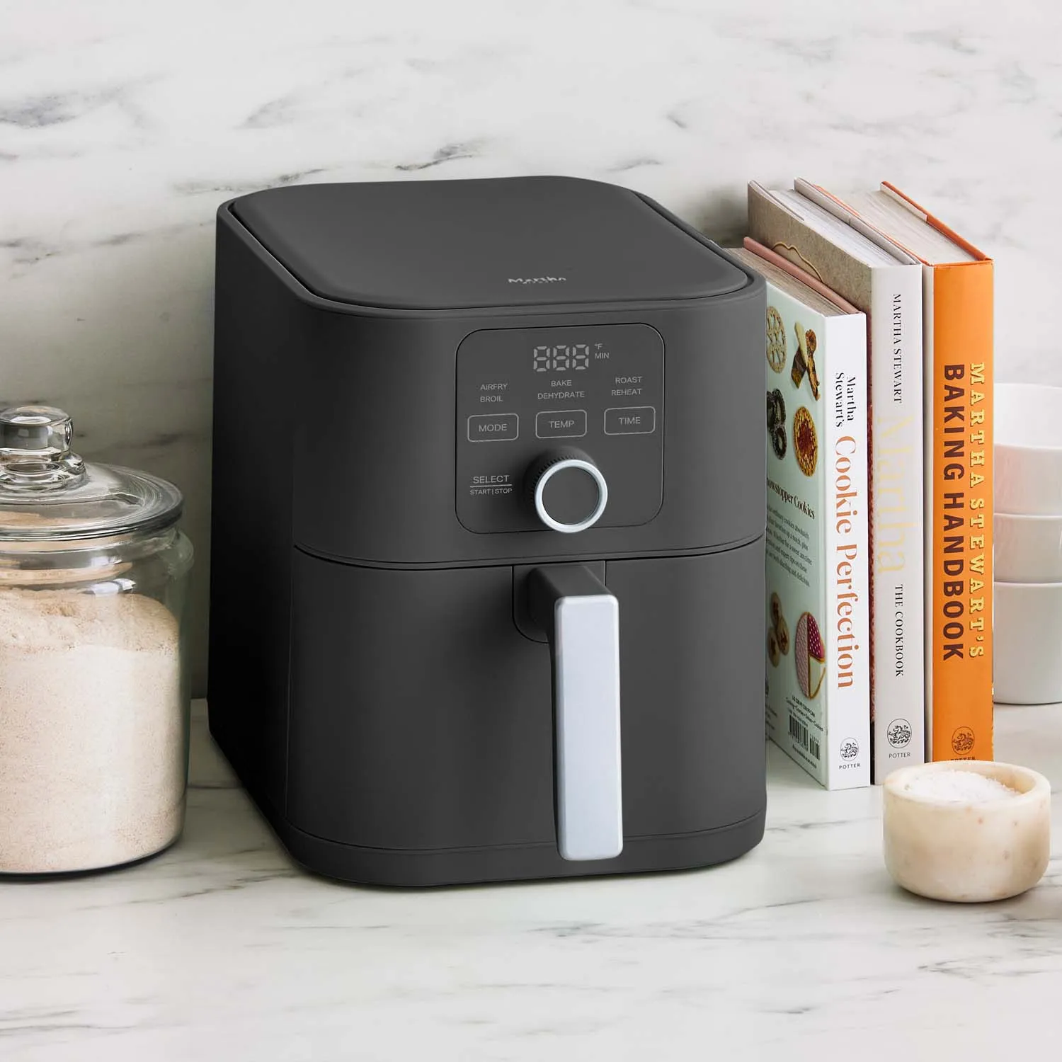 Martha Stewart by GreenPan Slim Air Fryer, 6qt.