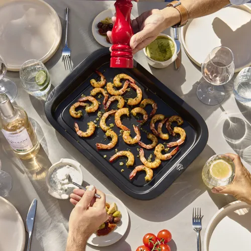 Peugeot Rectangular Ceramic Grill Plancha