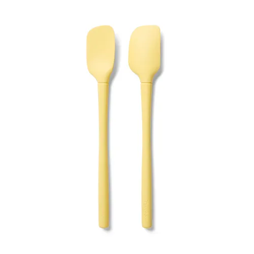 Sur La Table Flex-Core Mini Silicone Spatula and Spatula Spoon, Set of 2