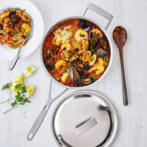 Paella Mixta (with Shellfish)