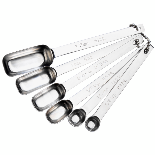 Spice Measuring Spoons, Set of 6