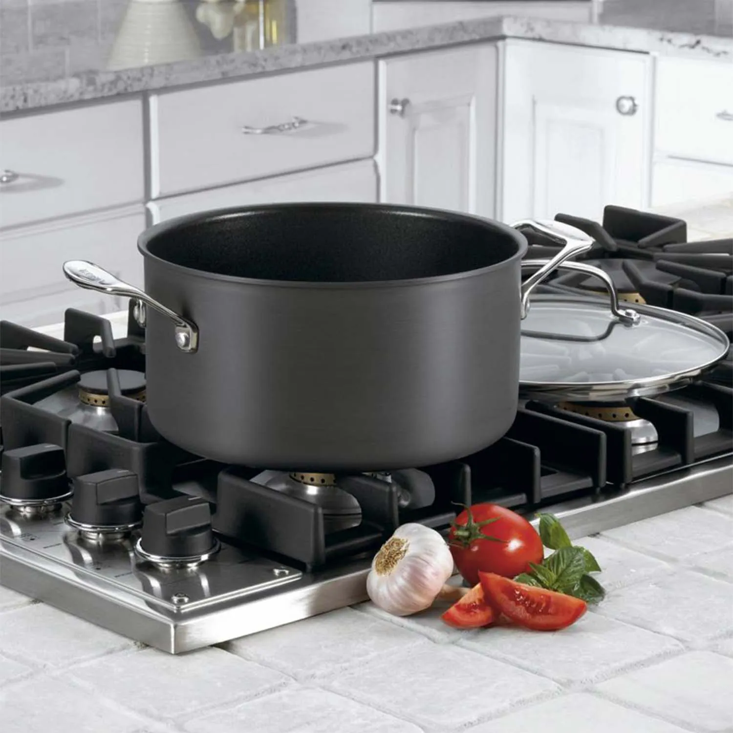 Cuisinart Chef's Classic Hard Anodized Ceramic Nonstick Stockpot