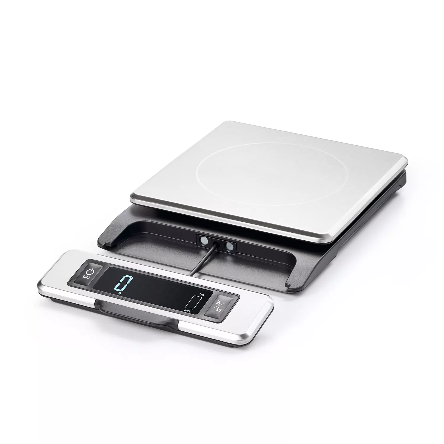 OXO 11-lb. Stainless Steel Scale with Pull-Out Display