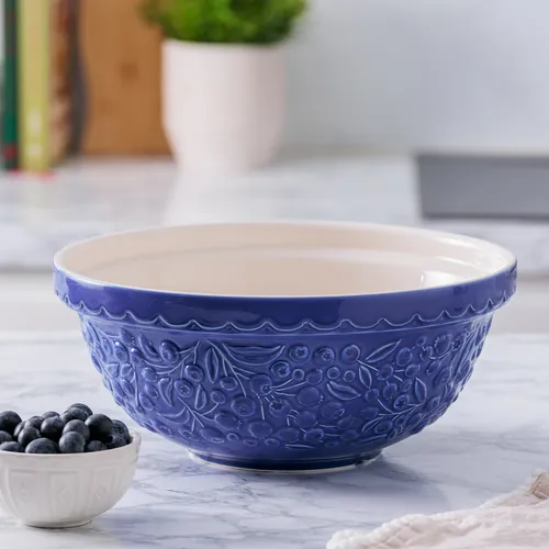 Mason Cash Blueberry Mixing Bowl, 2.85 qt.