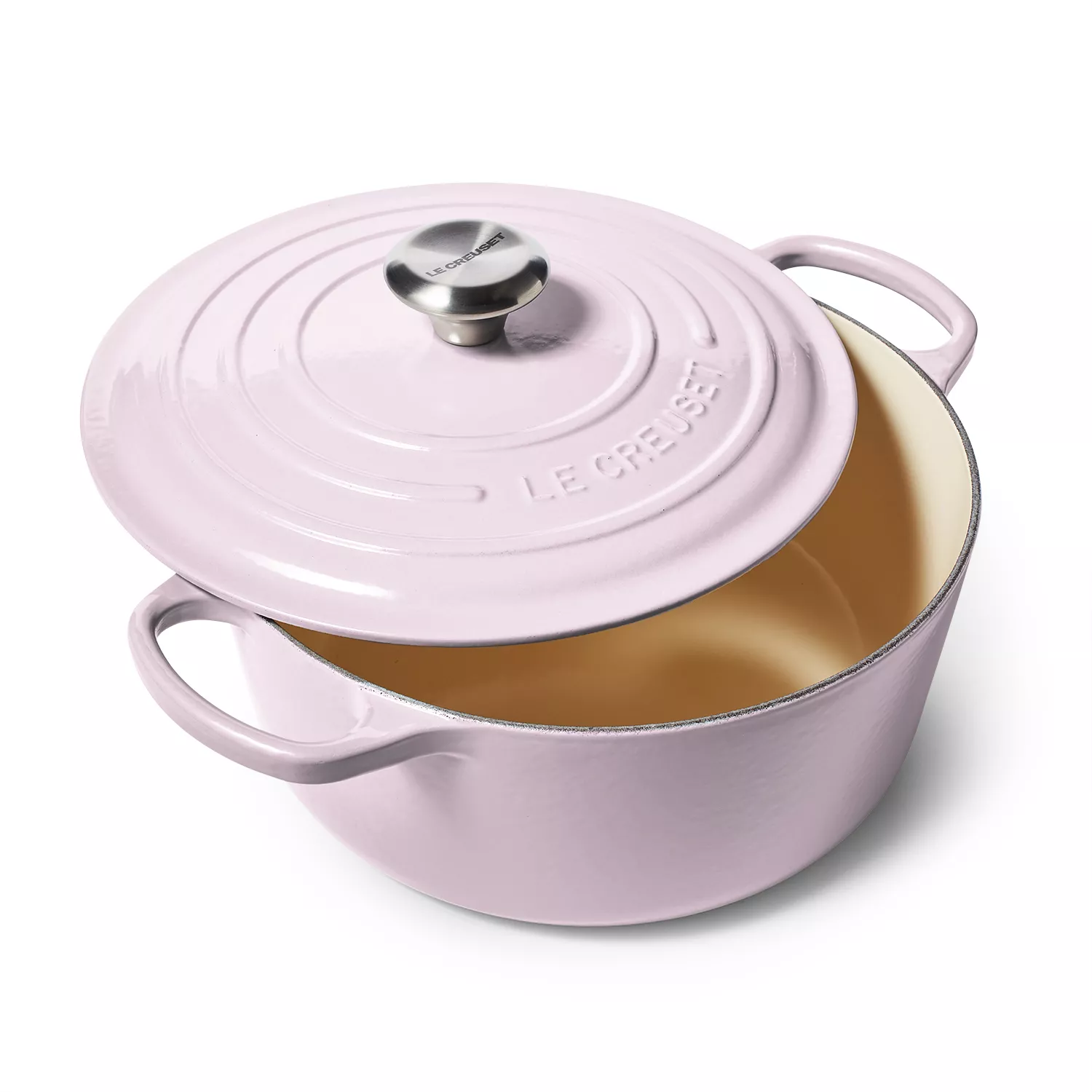 SUGAR PINK! LE CREUSET 3.5 QT SIGNATURE OVAL DUTCH OVEN MADE in FRANCE! S937