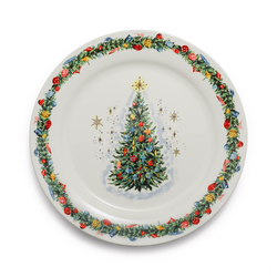 Merry Christmas Tree 12-Piece Dinnerware Set