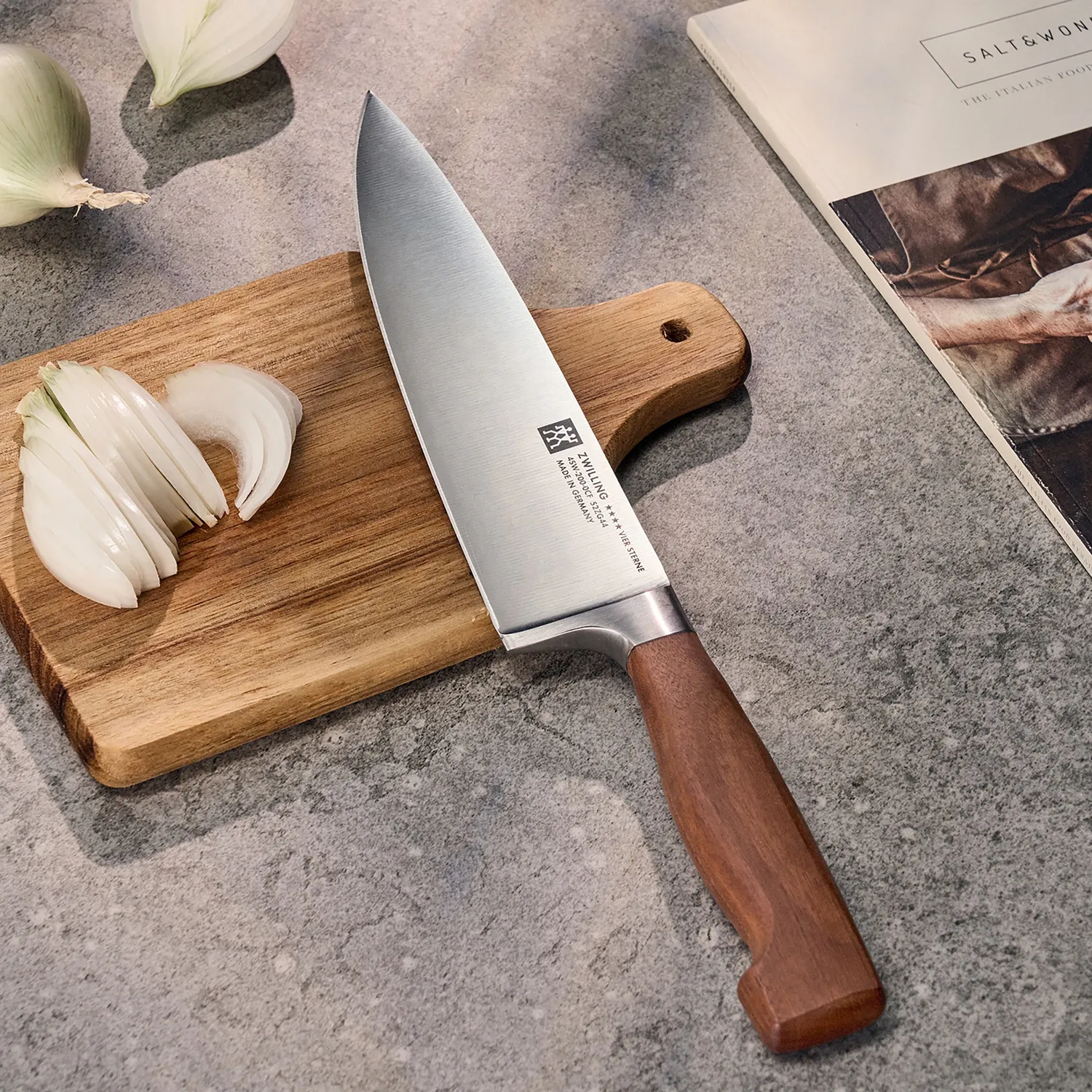 Zwilling Four Star Wood 8" Chef Knife