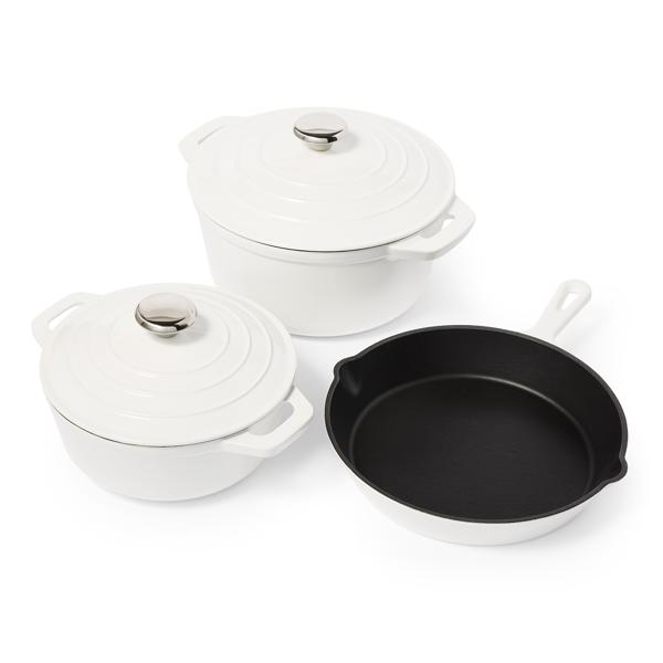 Sur La Table Enameled Cast Iron 5-Piece Set