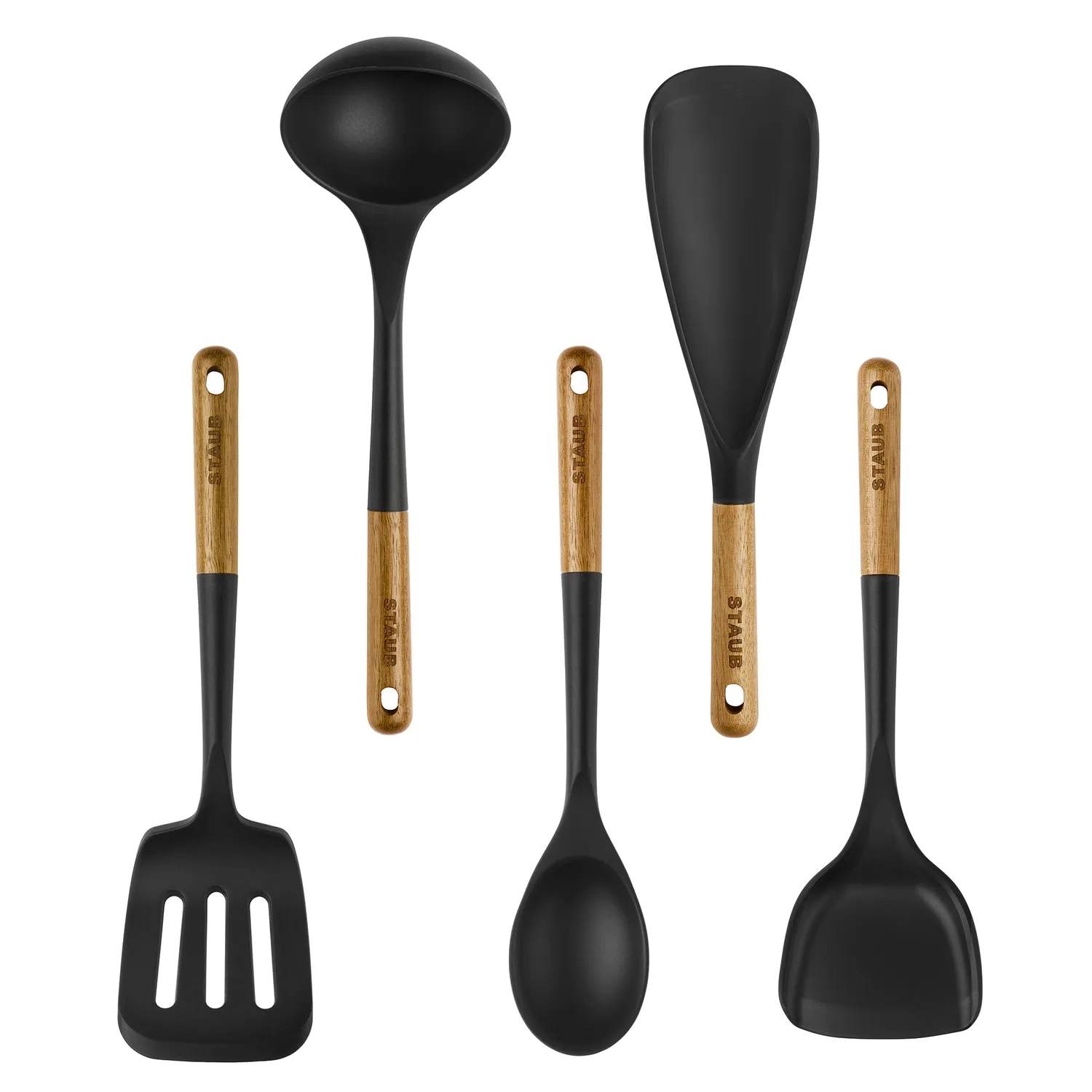 Staub Silicone & Wood Tool Sets