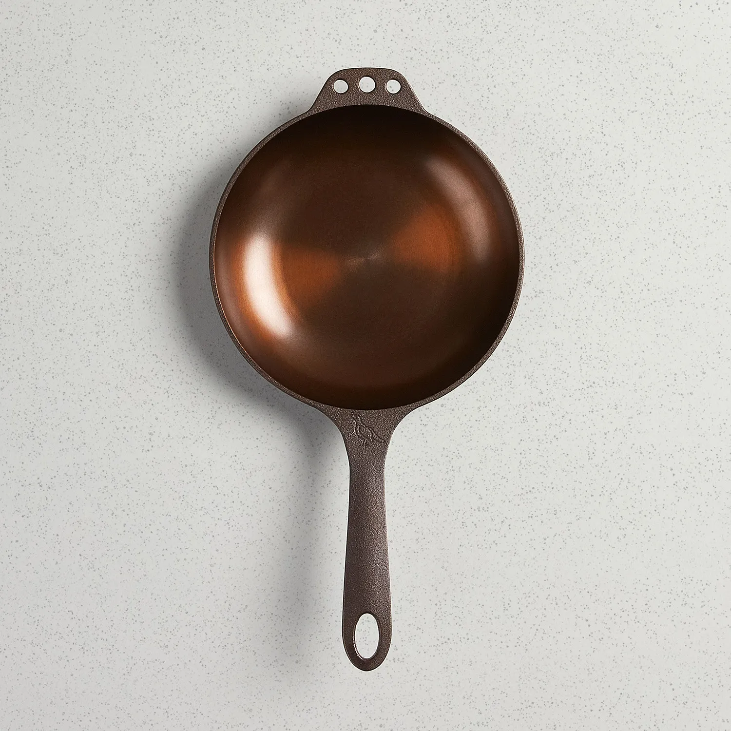 Smithey Polished Cast Iron Chef Skillet, 8"