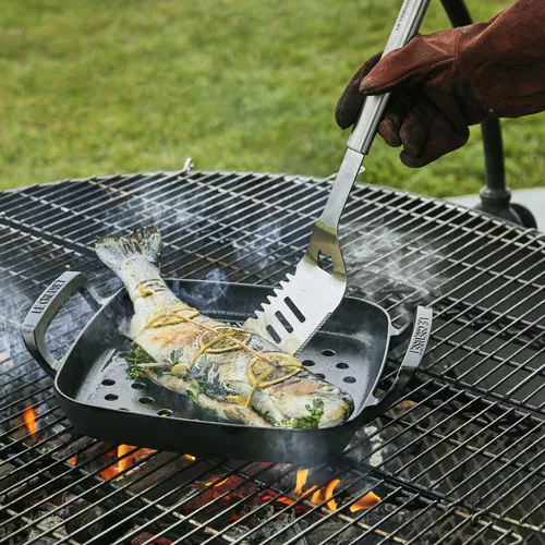 Le Creuset Alpine Square Grill Basket, 12”