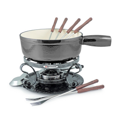 Swissmar 9-Piece Lugano Fondue Set Great gift for the entertaining couple