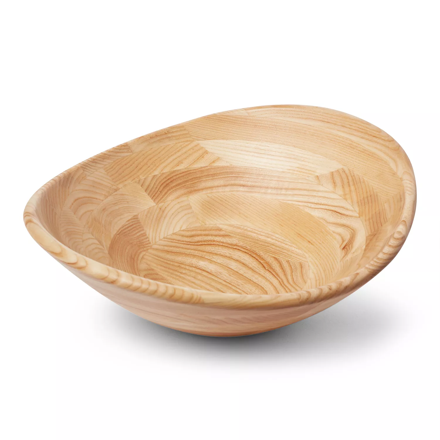 Sur La Table Ash Wood Serving Bowl