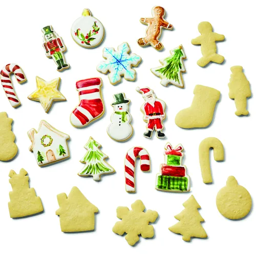 Sur la table Ultimate Holiday Cookie Cutter 27-Piece Set