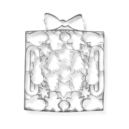 Sur La Table 34-Shape Holiday Plaque Cookie Cutter