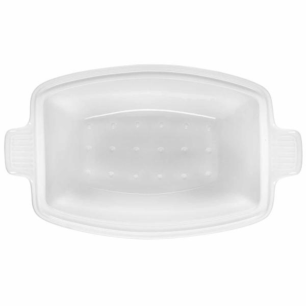 Le Creuset Heritage Stoneware Deep Rectangular Baker, 4.5 qt. - thumbnail 8