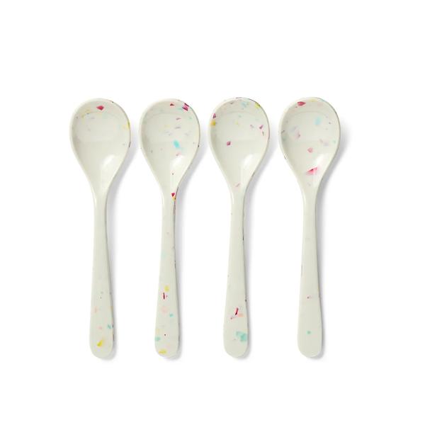 Sur La Table Melamine Sprinkle Spoons, Set of 4