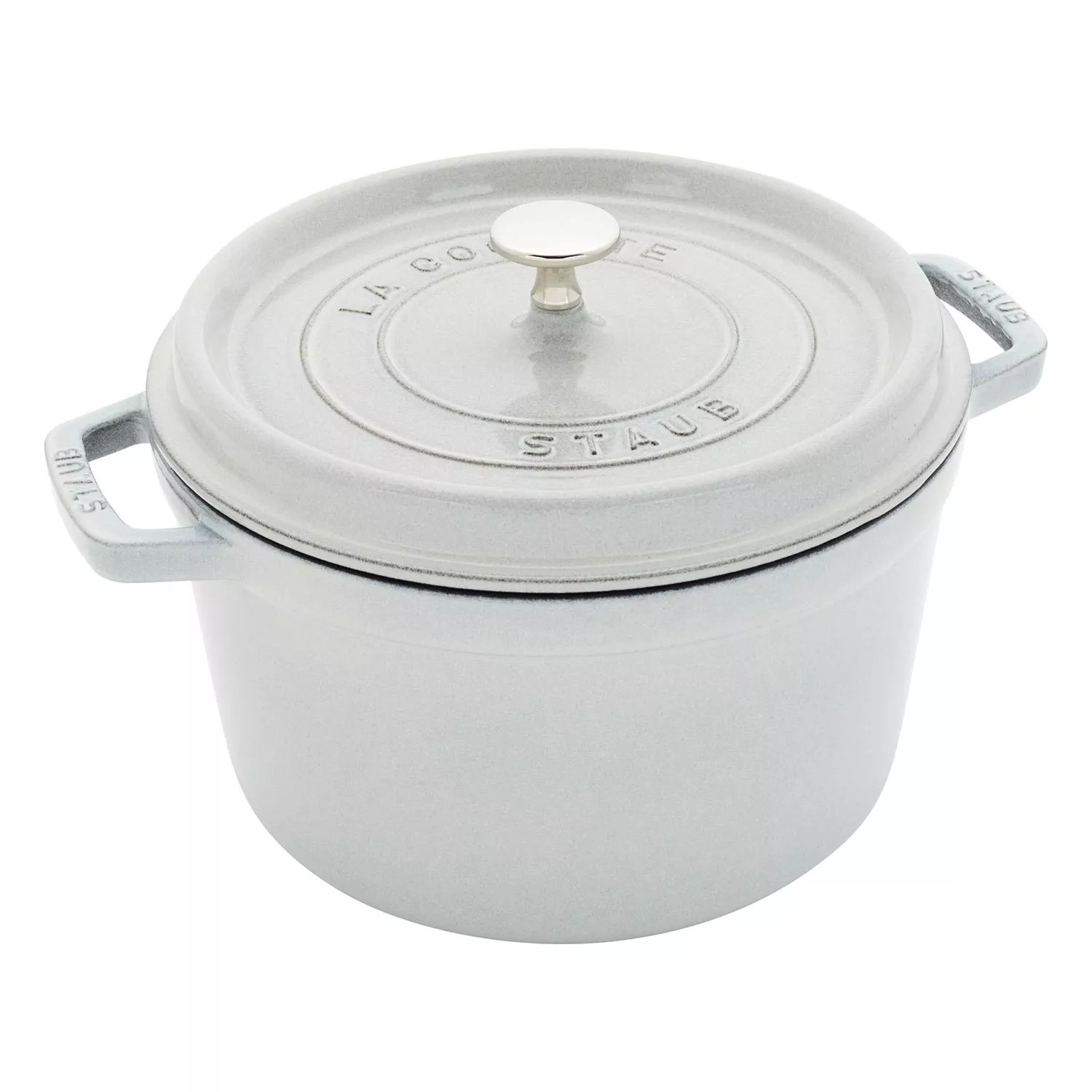 Staub Dutch Oven - 7-qt Cast Iron Cocotte - Sapphire Blue – Cutlery and More