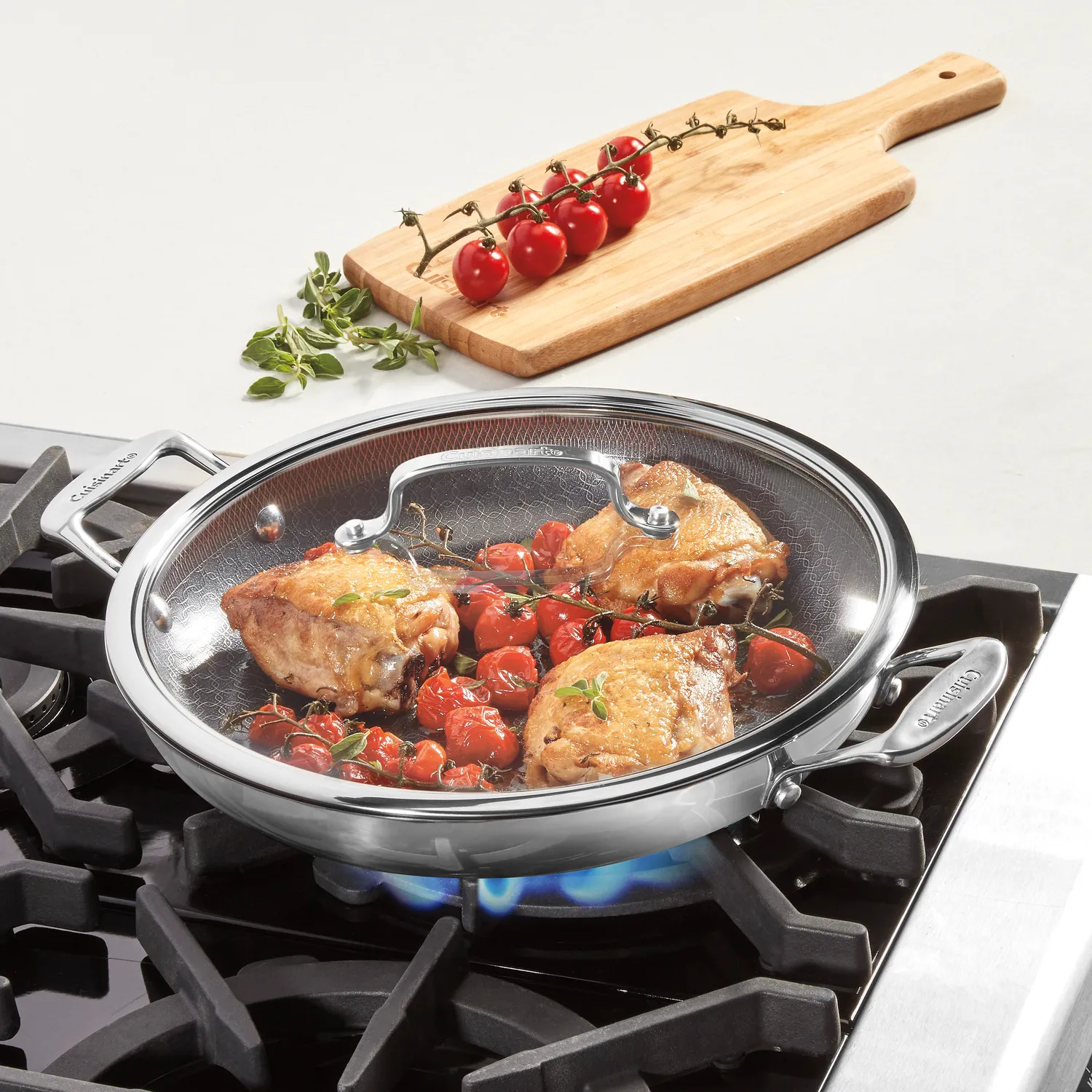 Cuisinart FusionPlus Everyday Pan with Lid, 12"