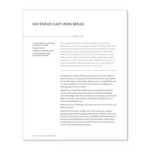 The Staub Cookbook: Modern Recipes for Classic Cast Iron