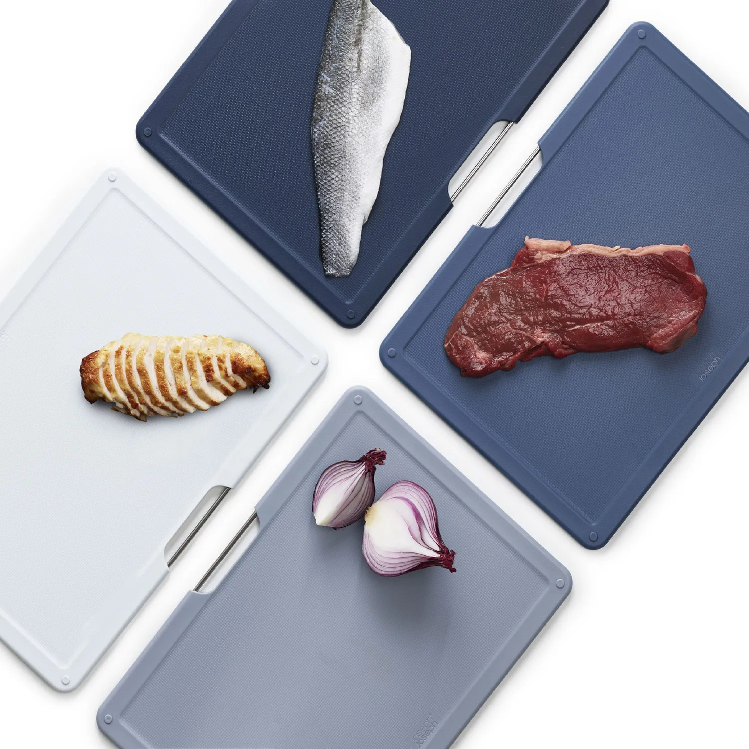 Joseph Joseph Folio™ Steel Cutting Boards, Set of 4
