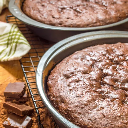 Chocolate Covered 5-Layer Strawberry Cake